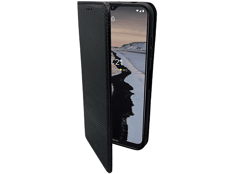 COFI Buch Tasche, Bookcover, Nokia, G10, Schwarz