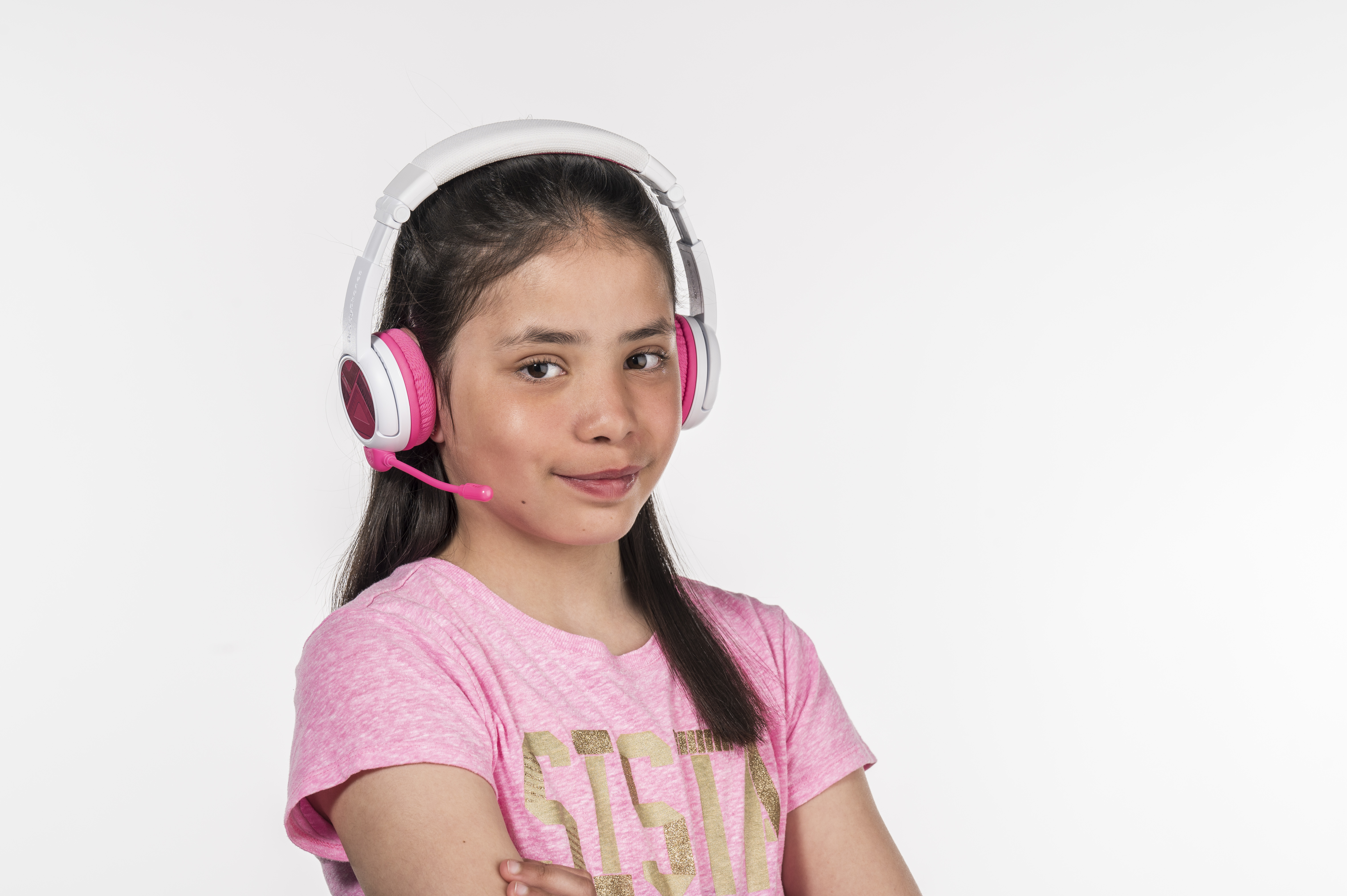 On-ear Kopfhörer School+ Kinder Bluetooth BUDDYPHONES Wireless, Rosa