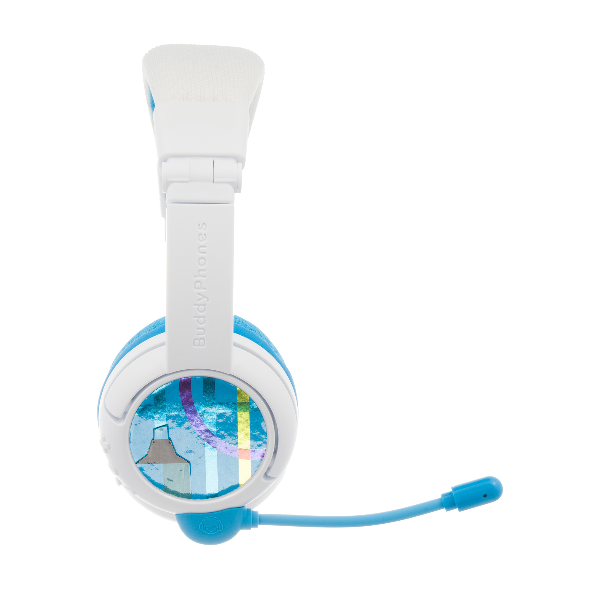 BUDDYPHONES School+ Wireless, Kinder Blau Bluetooth Kopfhörer On-ear