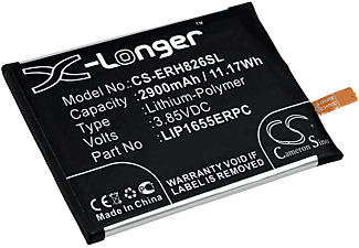 POWERY Akku für Sony H8296 Li-Polymer Akku, 3.85 Volt, 2900mAh