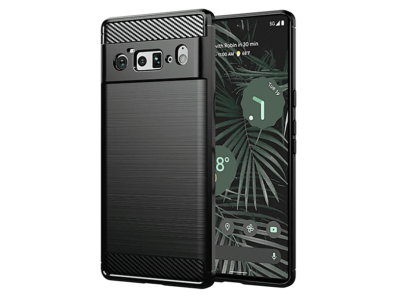 Google, Gebürstet, Pro, Backcover, Pixel 6 CASEONLINE Schwarz