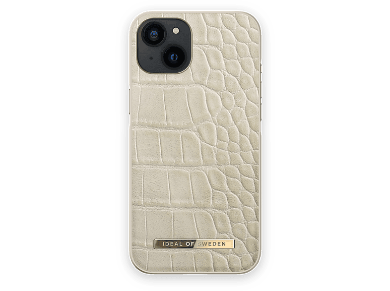 Backcover, iPhone 13, IDACAW20-I2161-243, Apple, Croco OF IDEAL Caramel SWEDEN
