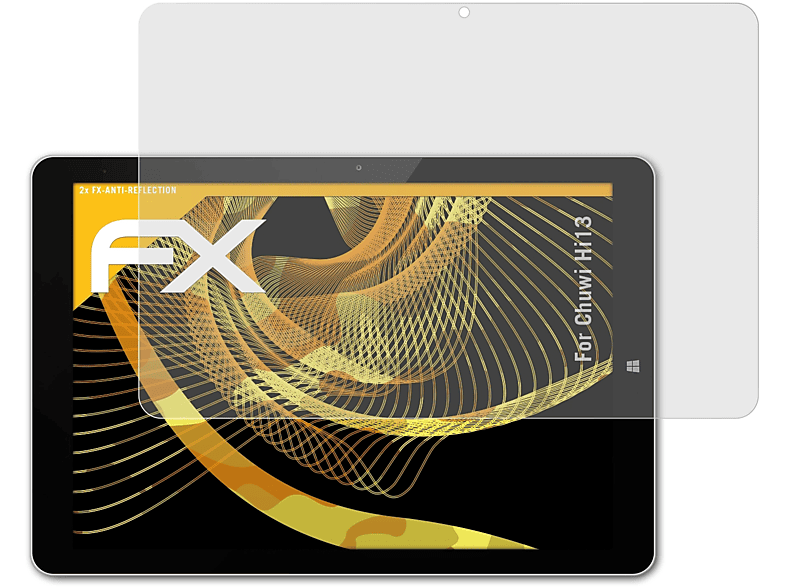 ATFOLIX FX-Antireflex Chuwi Displayschutz(für Hi13) 2x