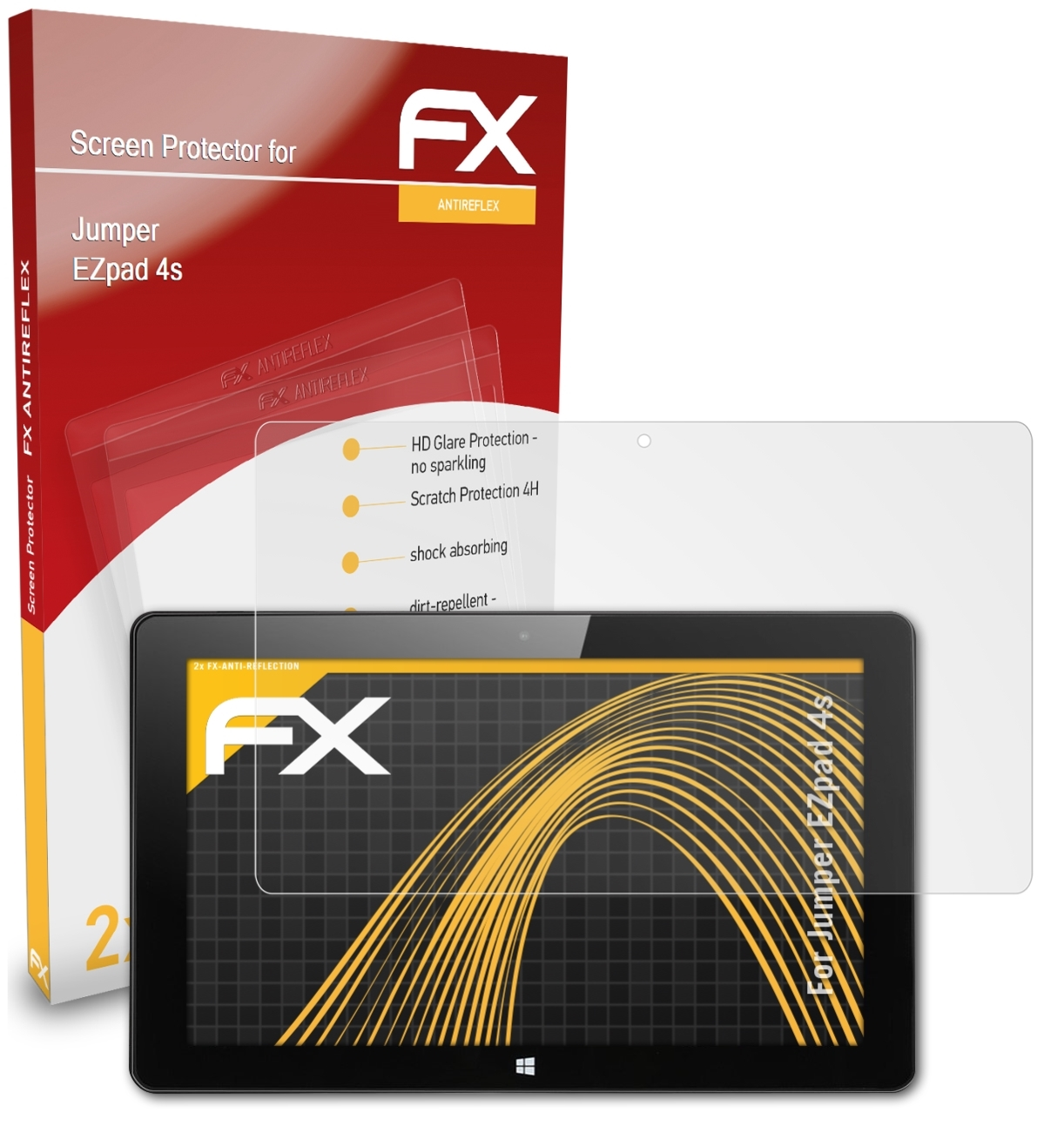 Displayschutz(für FX-Antireflex 2x 4s) EZpad ATFOLIX Jumper