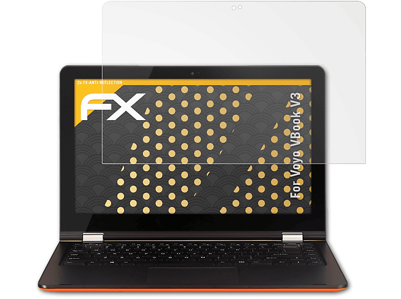 Voyo VBook Displayschutz(für 2x ATFOLIX V3) FX-Antireflex