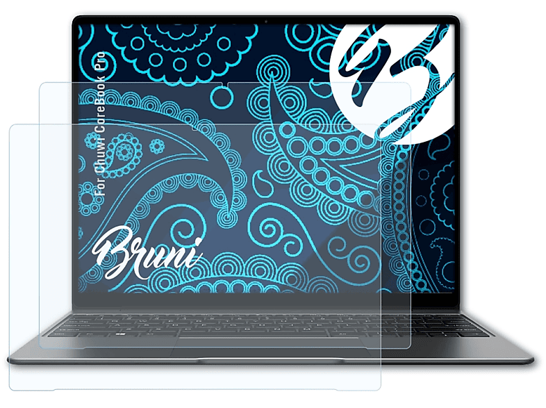 Pro) BRUNI Basics-Clear Chuwi Schutzfolie(für 2x CoreBook