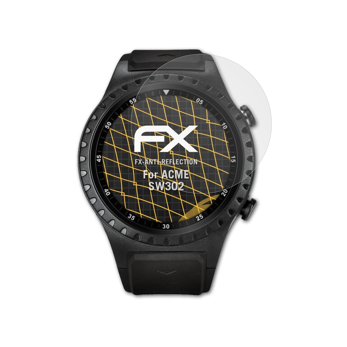 ATFOLIX 3x FX-Antireflex ACME SW302) Displayschutz(für