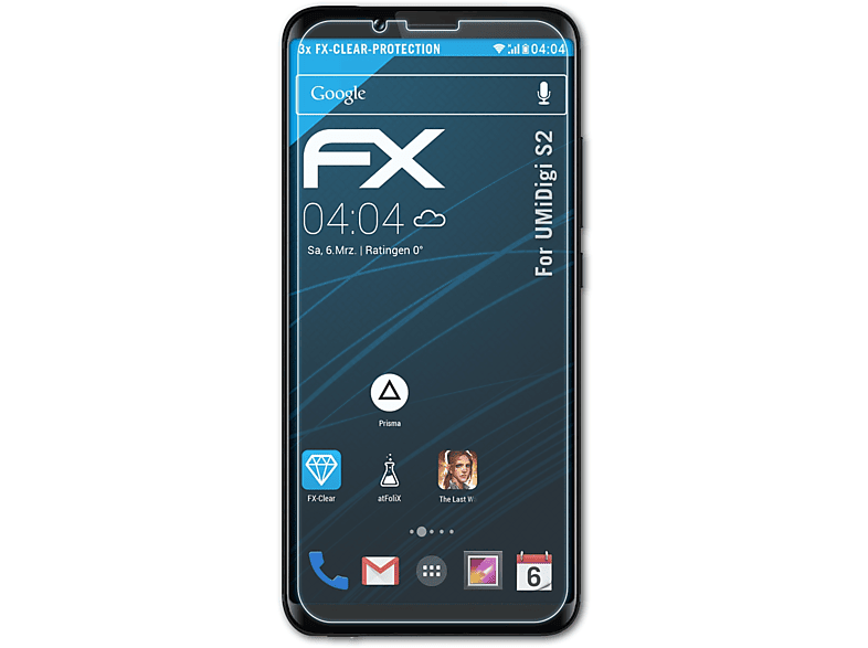 FX-Clear ATFOLIX 3x UMiDigi Displayschutz(für S2)