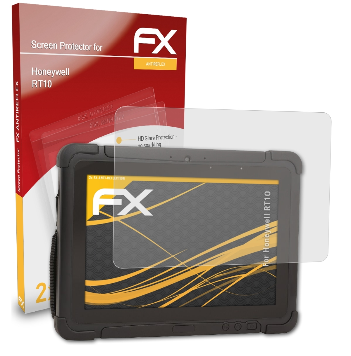 2x RT10) Honeywell Displayschutz(für FX-Antireflex ATFOLIX