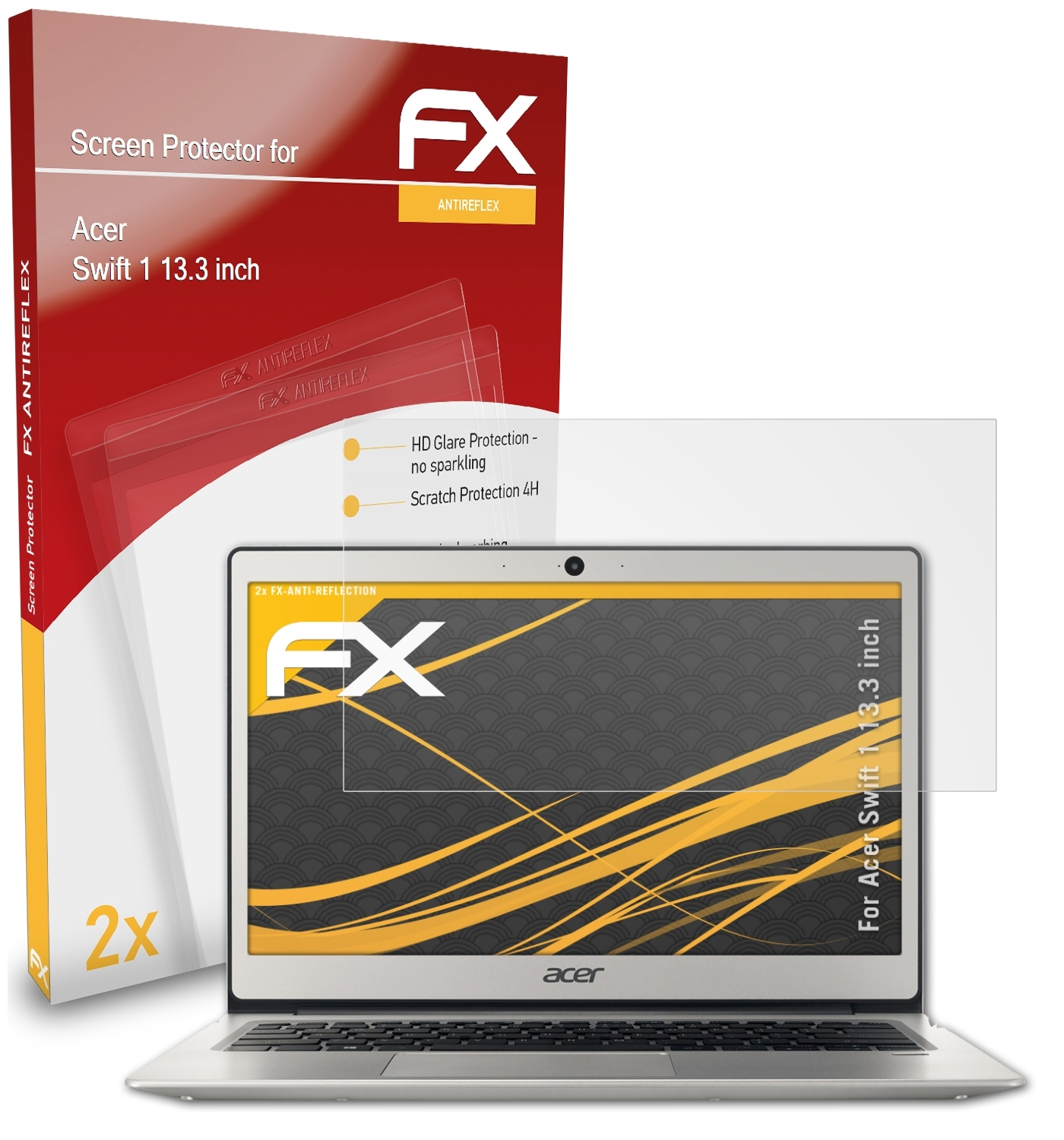 inch)) (13.3 Acer Swift 1 Displayschutz(für FX-Antireflex 2x ATFOLIX