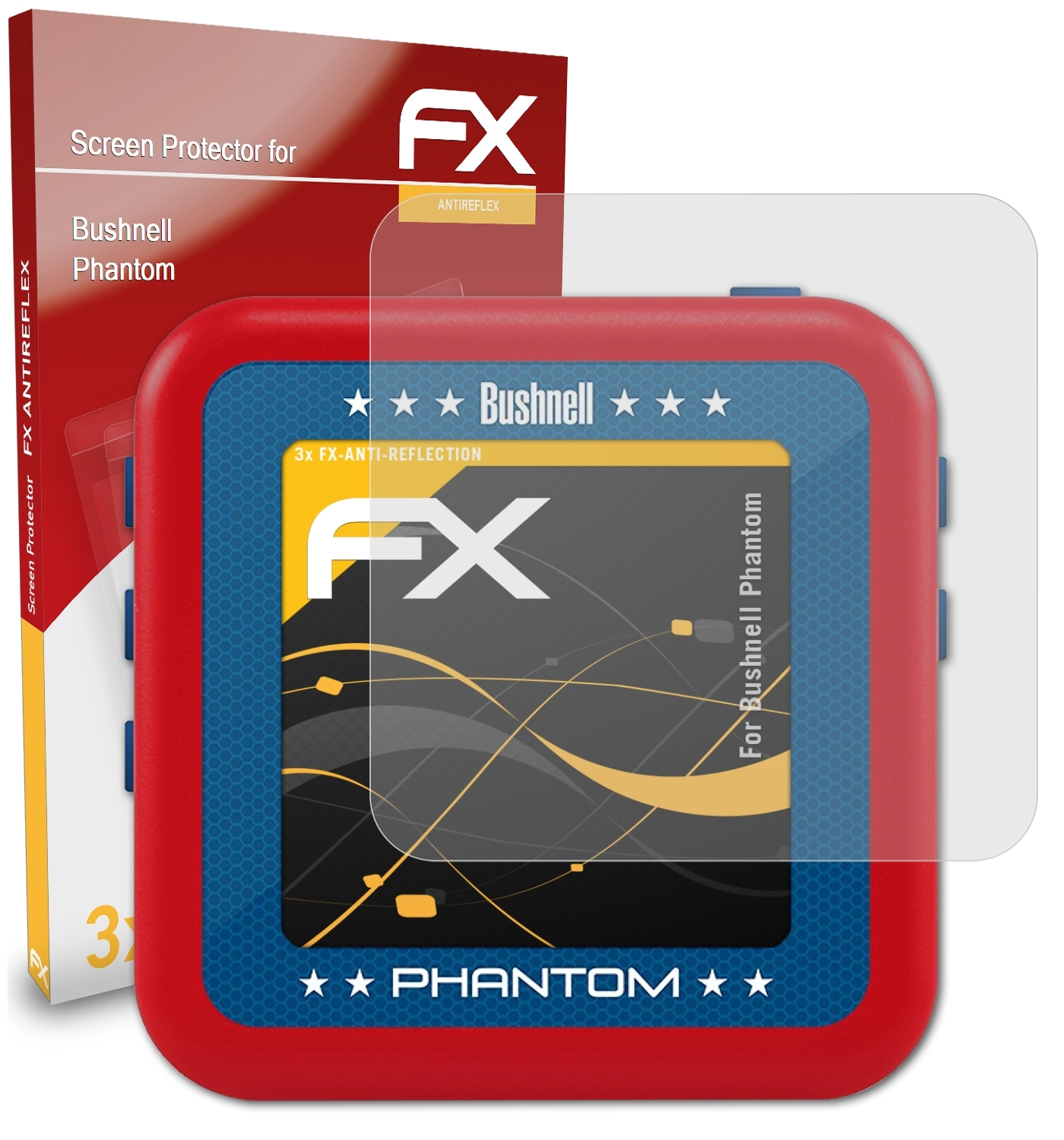 Displayschutz(für FX-Antireflex Phantom) 3x ATFOLIX Bushnell
