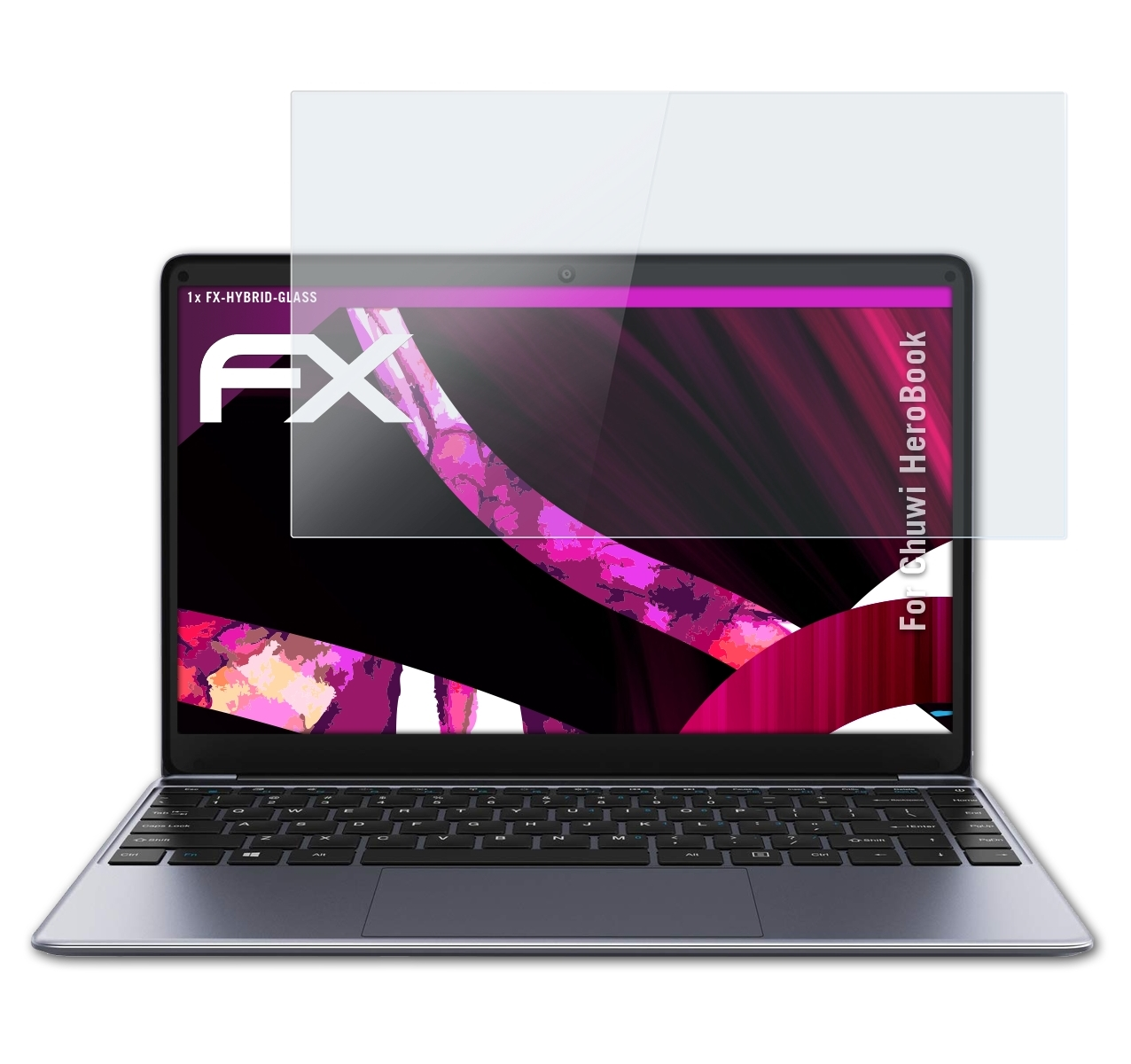 ATFOLIX FX-Hybrid-Glass Schutzglas(für Chuwi HeroBook)