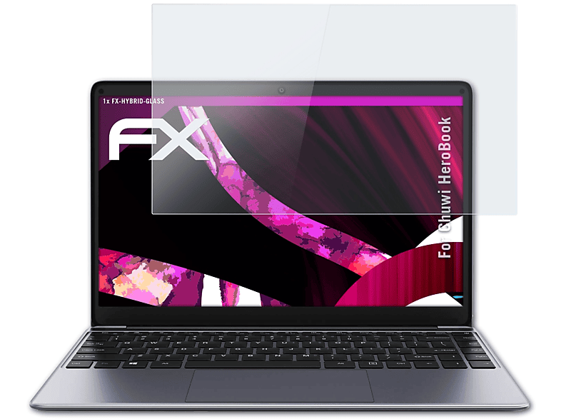 ATFOLIX FX-Hybrid-Glass Schutzglas(für Chuwi HeroBook)
