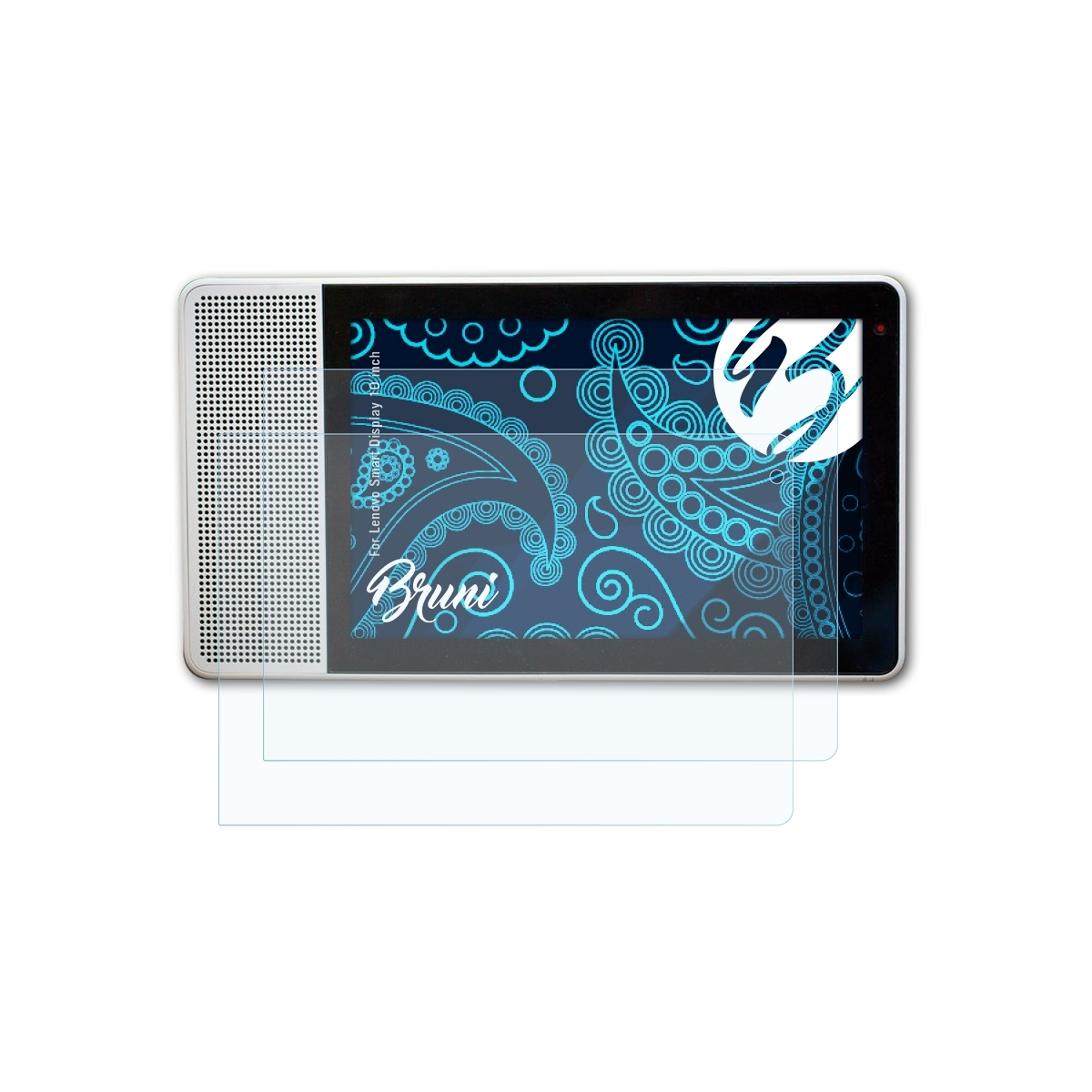 BRUNI Display (10 Basics-Clear 2x Smart inch)) Schutzfolie(für Lenovo
