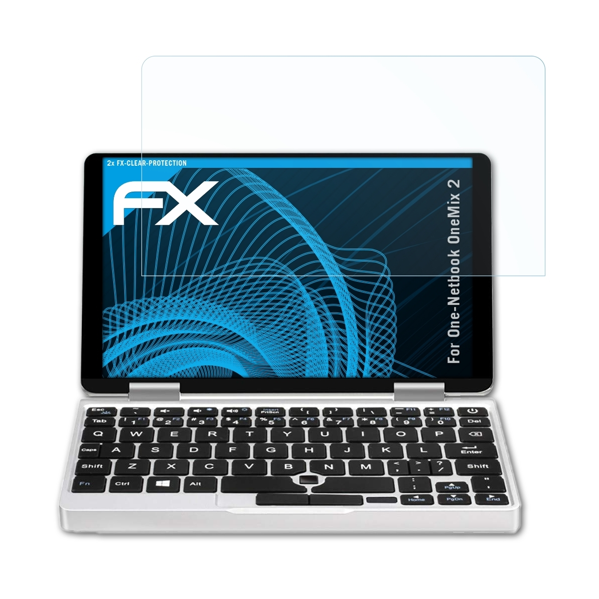 ATFOLIX 2x FX-Clear Displayschutz(für One-Netbook OneMix 2)