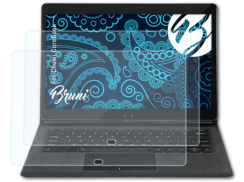 Basics-Clear CoreBook) Chuwi BRUNI 2x Schutzfolie(für