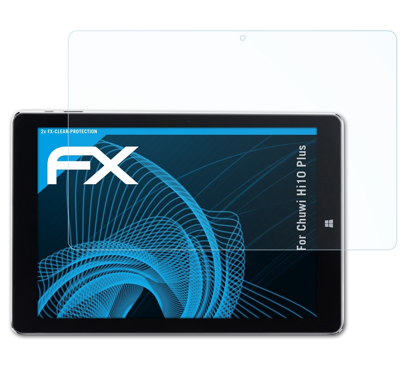 ATFOLIX Hi10 2x Displayschutz(für Chuwi FX-Clear Plus)