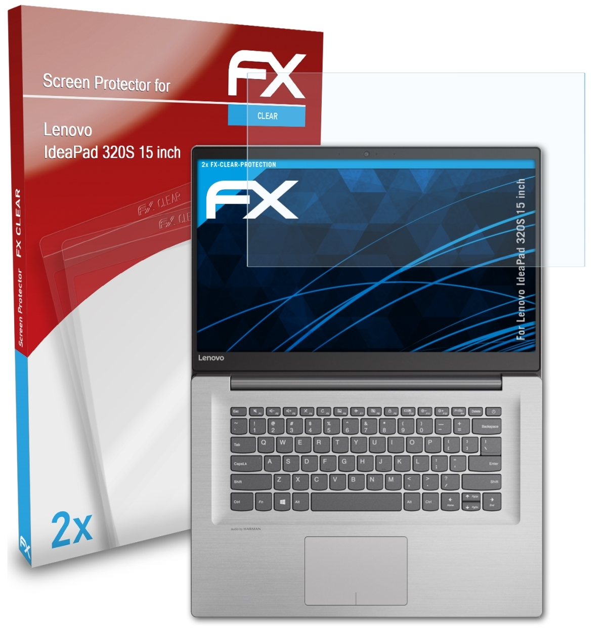 FX-Clear ATFOLIX inch)) Lenovo IdeaPad 320S 2x (15 Displayschutz(für