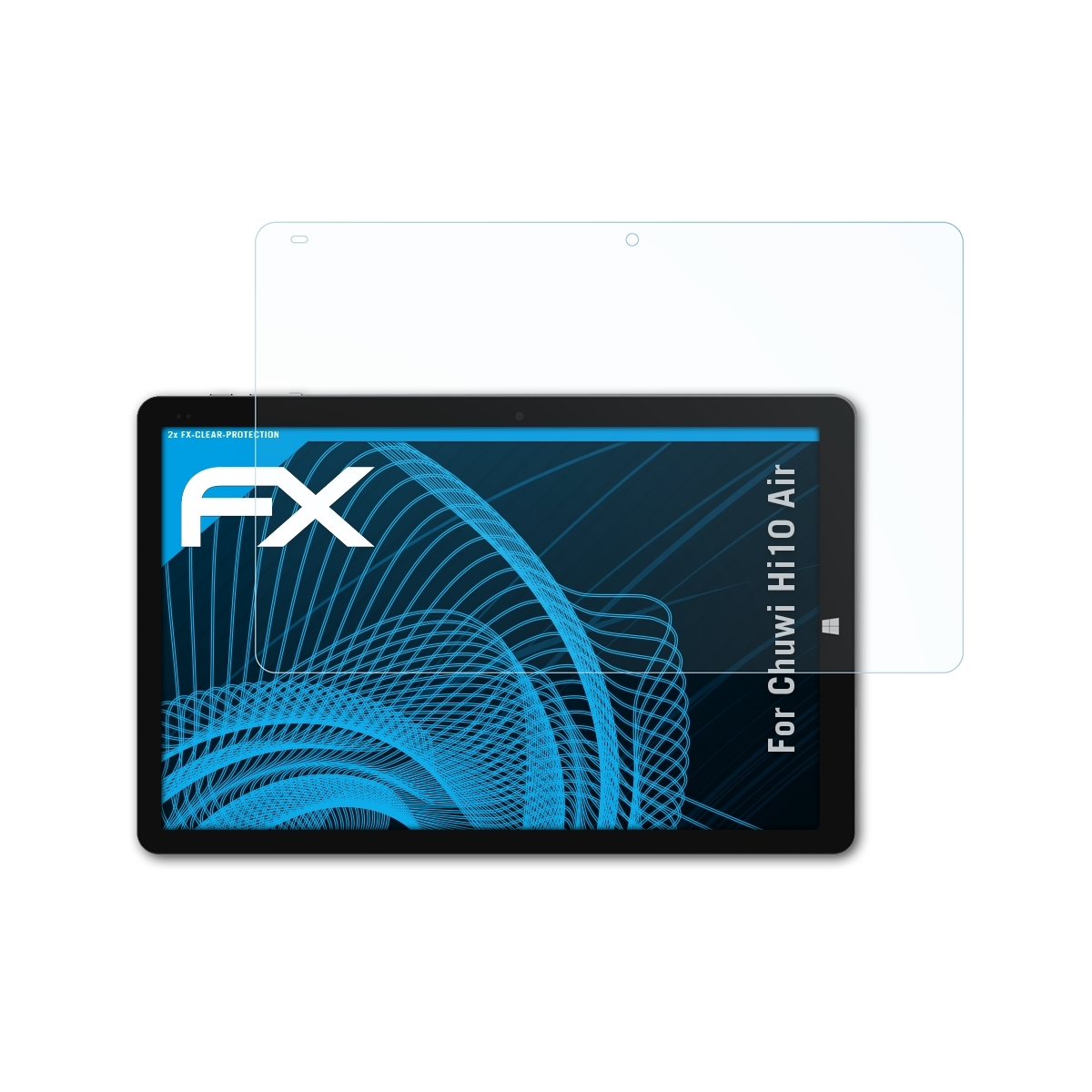 ATFOLIX 2x FX-Clear Displayschutz(für Air) Hi10 Chuwi
