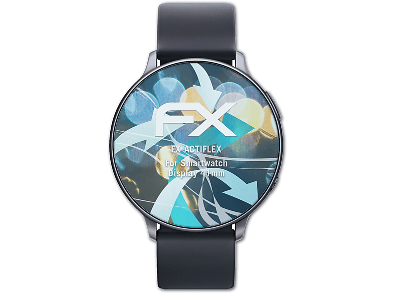 Smartwatch 3x FX-ActiFleX Displayschutz(für Display ATFOLIX (41mm))
