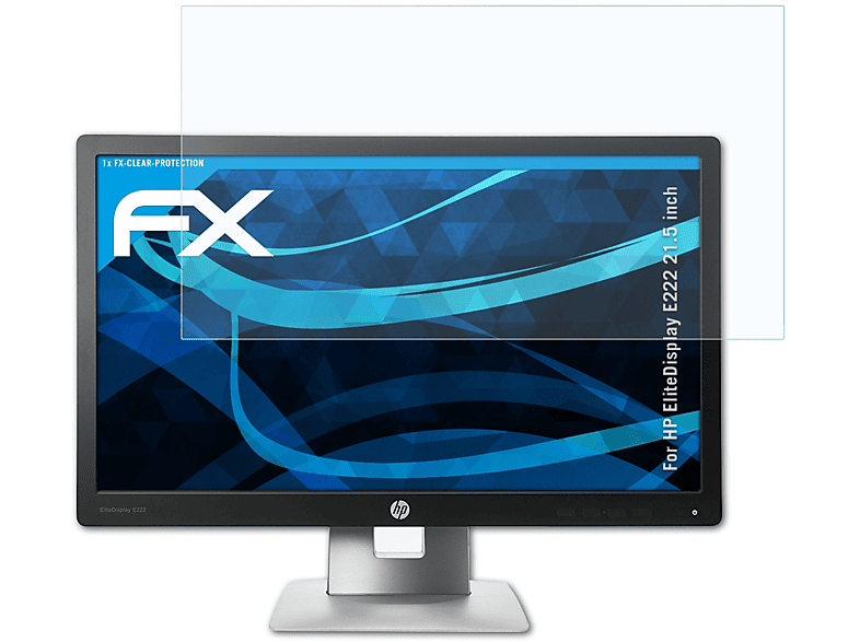 ATFOLIX FX-Clear Displayschutz(für HP EliteDisplay E222 (21.5 inch))