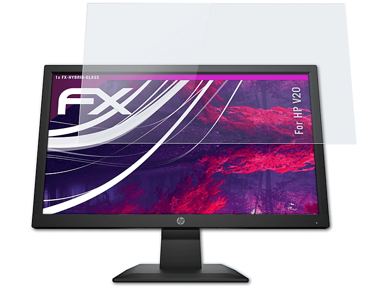 V20) ATFOLIX FX-Hybrid-Glass HP Schutzglas(für