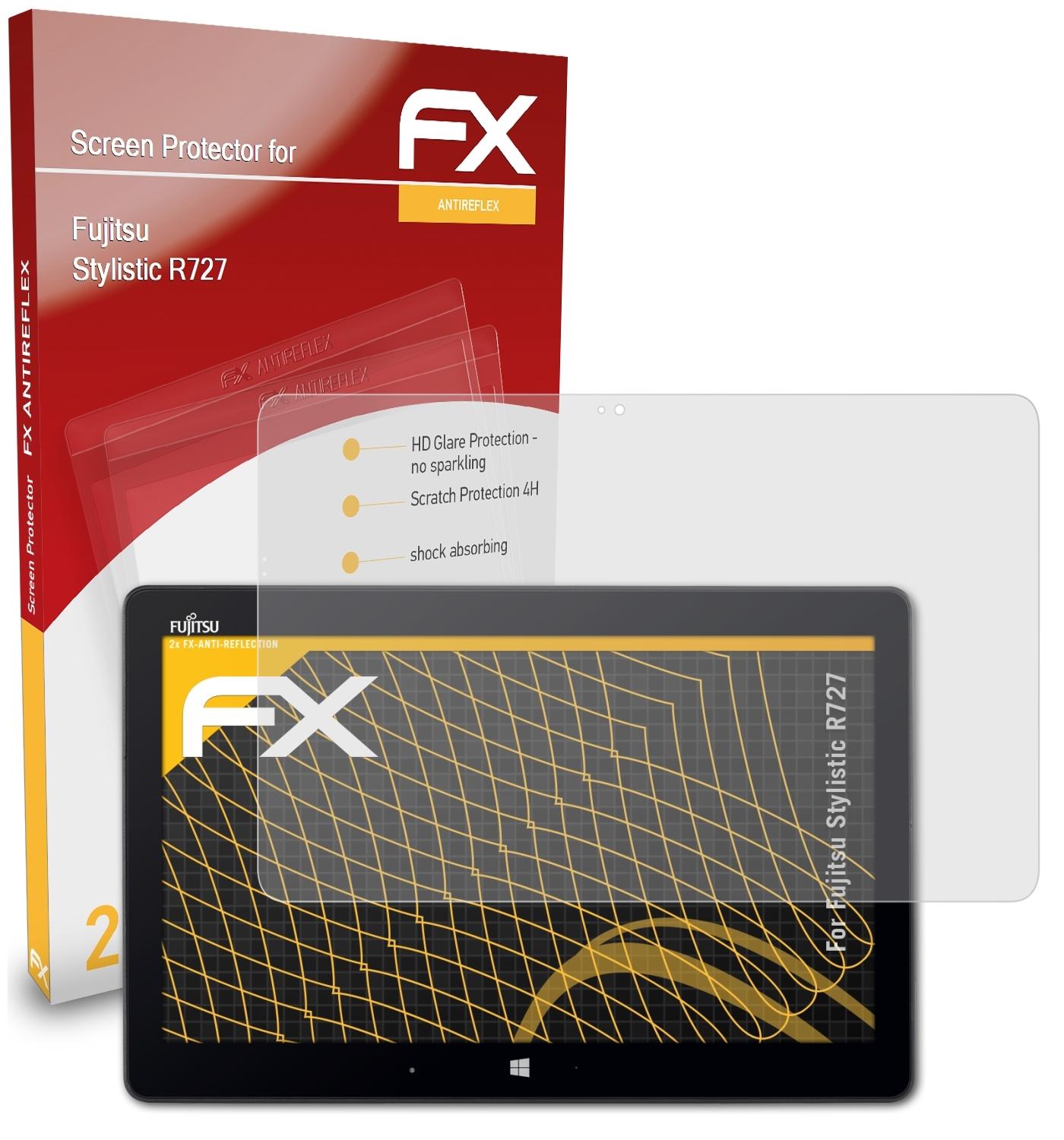 ATFOLIX 2x Displayschutz(für Fujitsu Stylistic FX-Antireflex R727)
