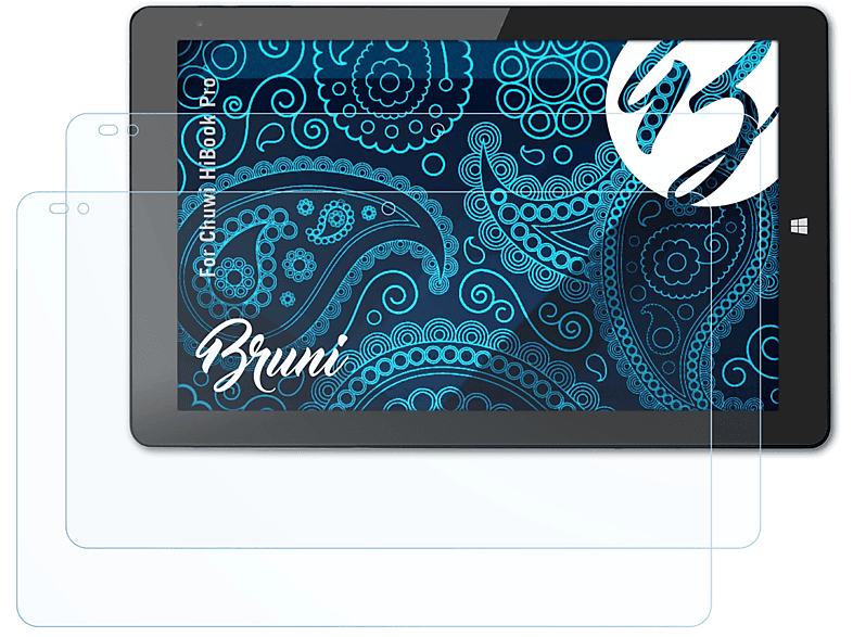 BRUNI Schutzfolie(für Chuwi Pro) Basics-Clear 2x HiBook