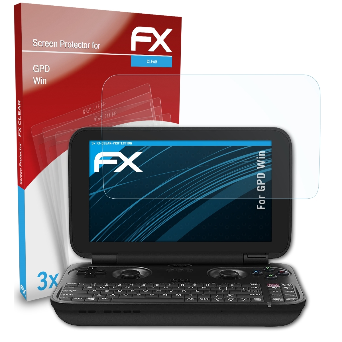 FX-Clear Displayschutz(für ATFOLIX 3x Win) GPD