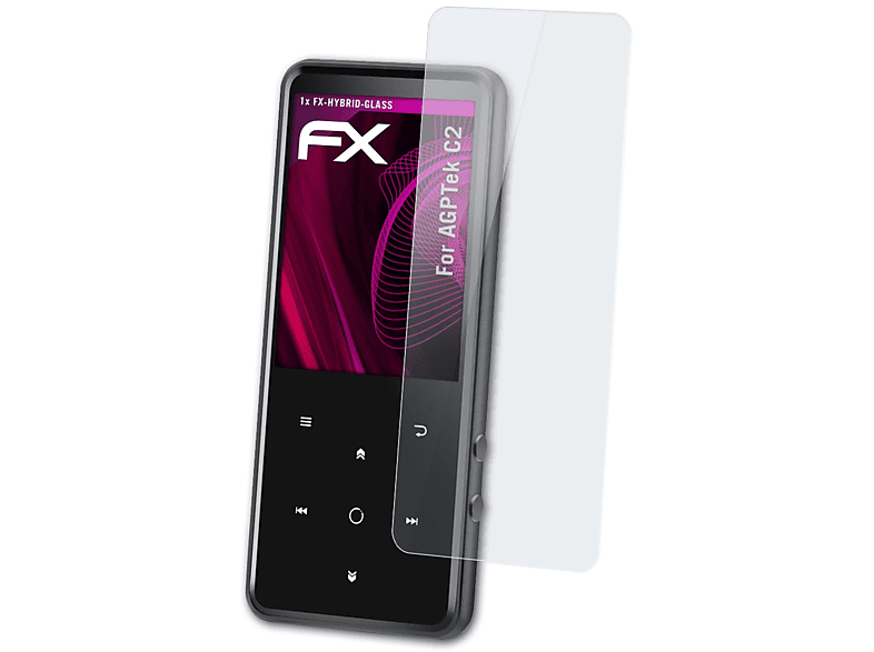 AtFoliX FX Hybrid-Glass Panzerfolie Für Sony DSC-HX90 – 9H Härte, Kratzfester Displayschutz, Made In Germany