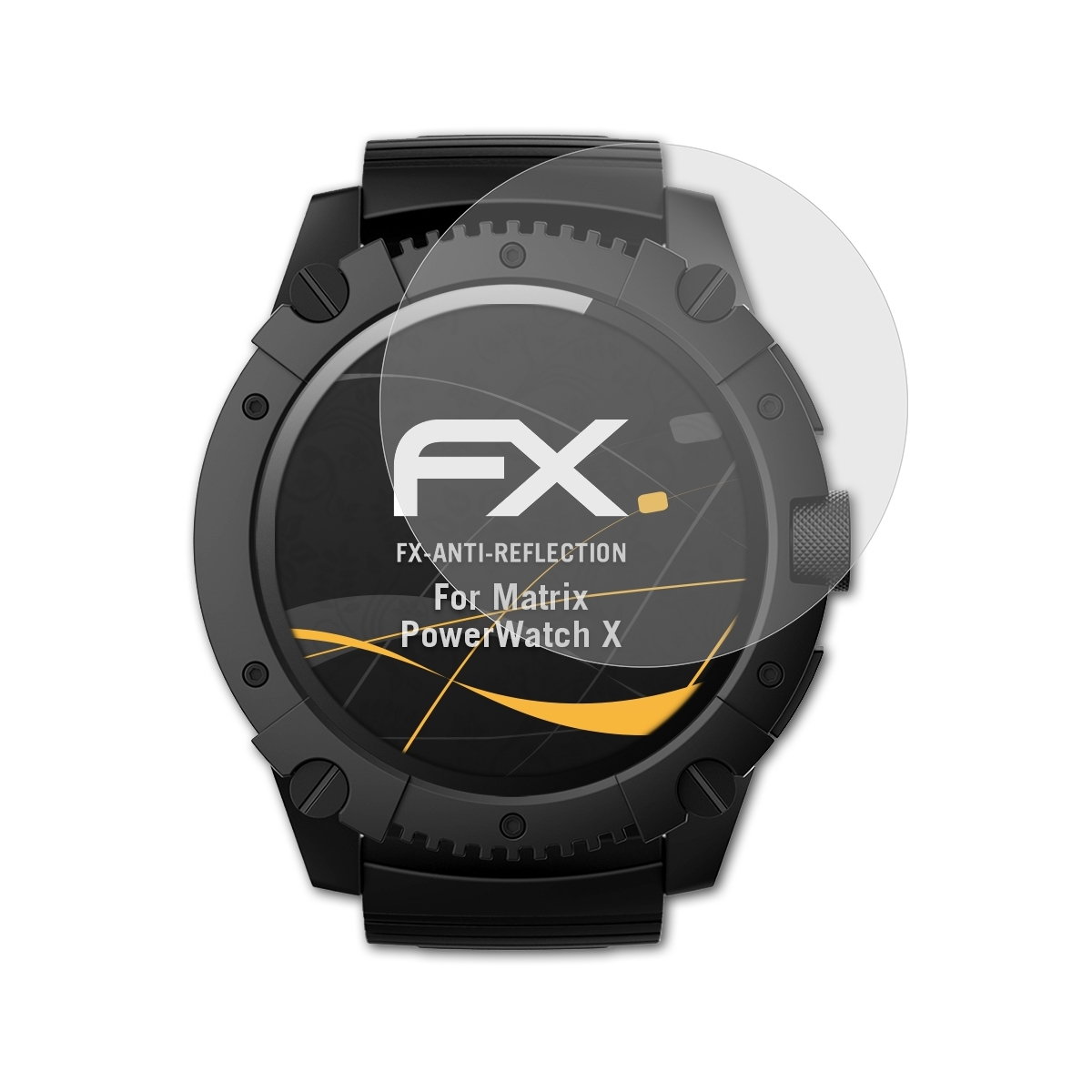 X) ATFOLIX FX-Antireflex Displayschutz(für Matrix PowerWatch 3x