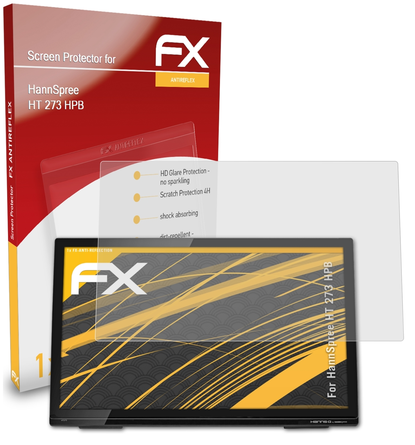 ATFOLIX FX-Antireflex Displayschutz(für 273 HT HPB) HannSpree