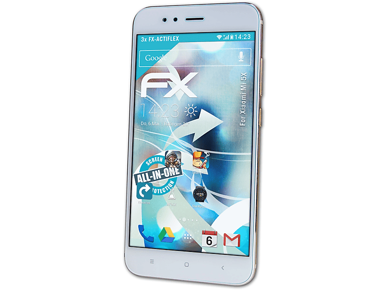 FX-ActiFleX 3x Mi Xiaomi Displayschutz(für 5X) ATFOLIX