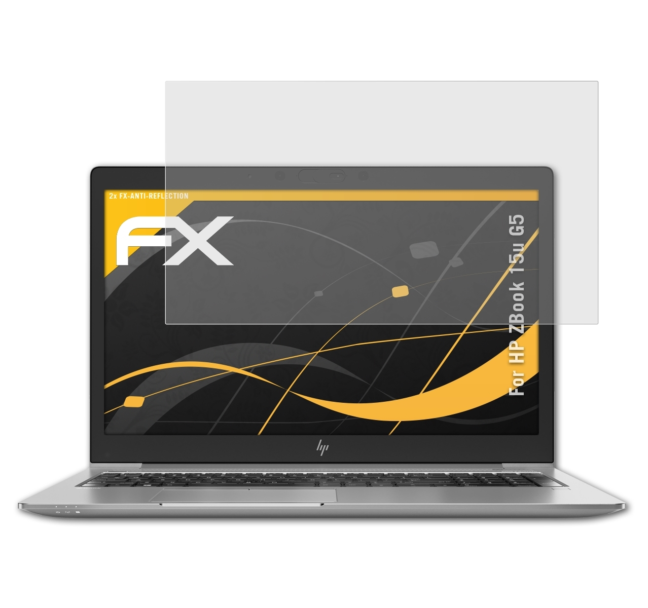 15u 2x HP Displayschutz(für ZBook G5) ATFOLIX FX-Antireflex