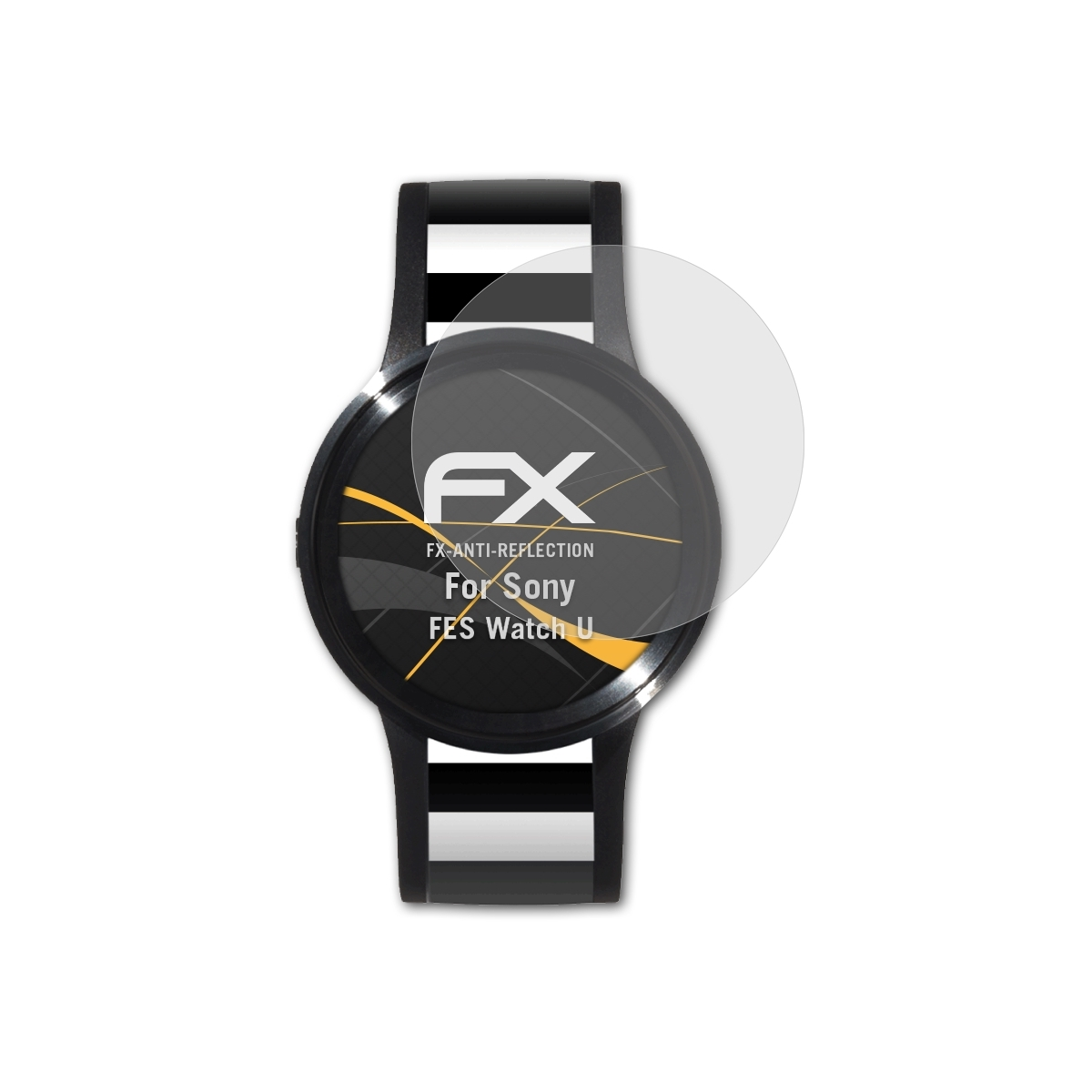 ATFOLIX 3x Watch Displayschutz(für Sony FES FX-Antireflex U)