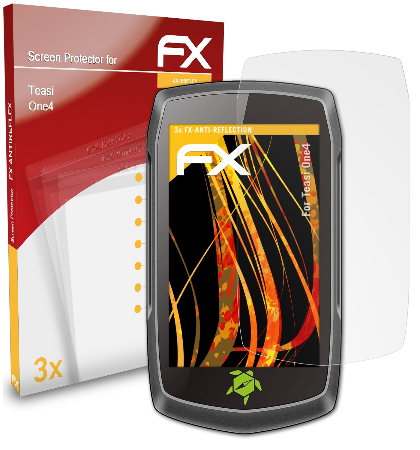 ATFOLIX 3x FX-Antireflex Teasi One4) Displayschutz(für