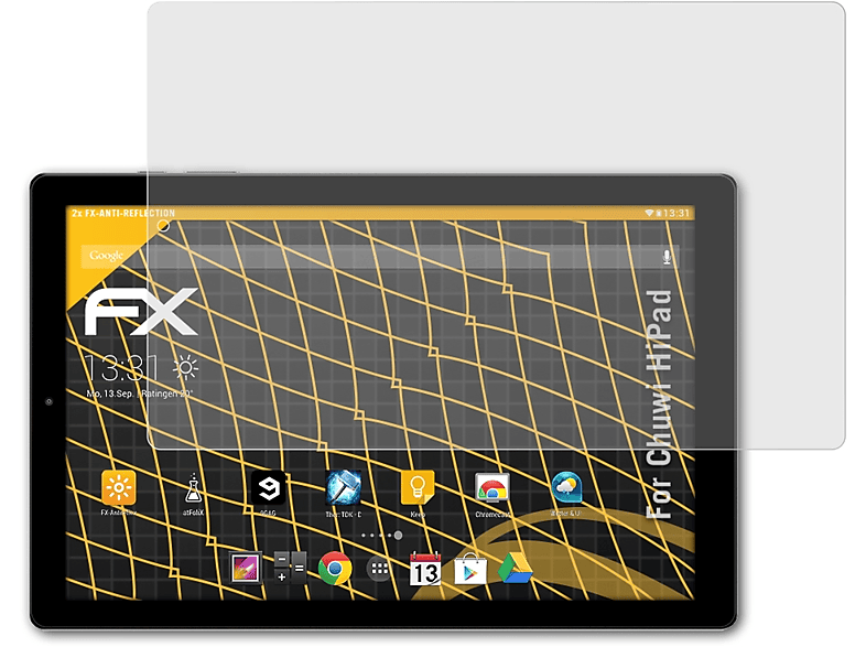 Displayschutz(für HiPad) Chuwi FX-Antireflex 2x ATFOLIX
