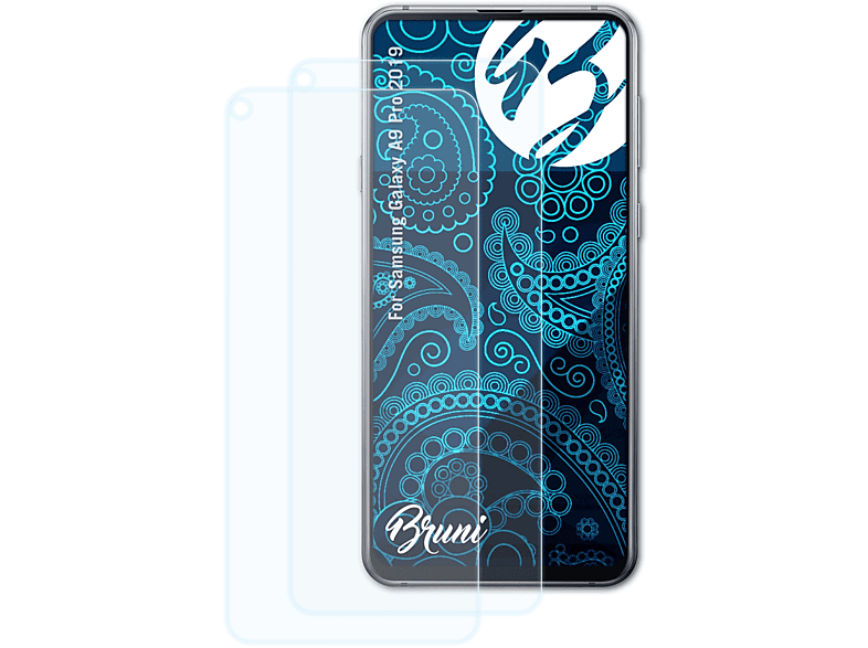 Samsung A9 Schutzfolie(für Pro 2x Basics-Clear 2019) BRUNI Galaxy
