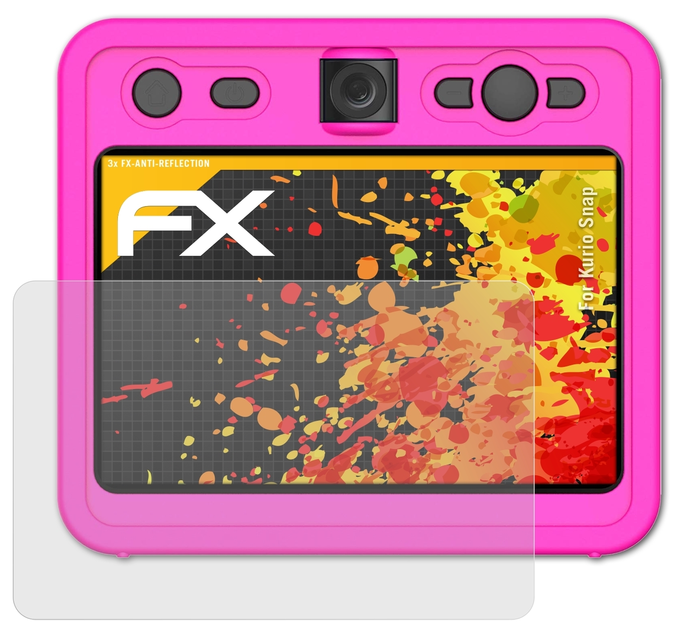 Snap) ATFOLIX Displayschutz(für FX-Antireflex Kurio 3x