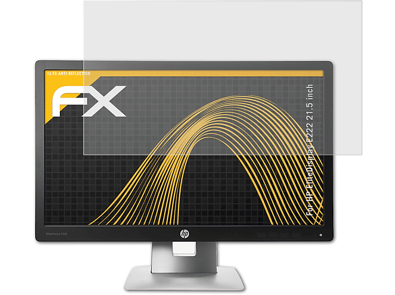 ATFOLIX FX-Antireflex Displayschutz(für inch)) HP (21.5 E222 EliteDisplay
