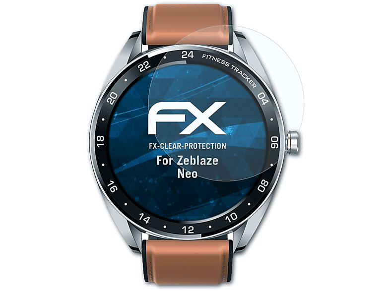 ATFOLIX 3x FX-Clear Displayschutz(für Zeblaze Neo)