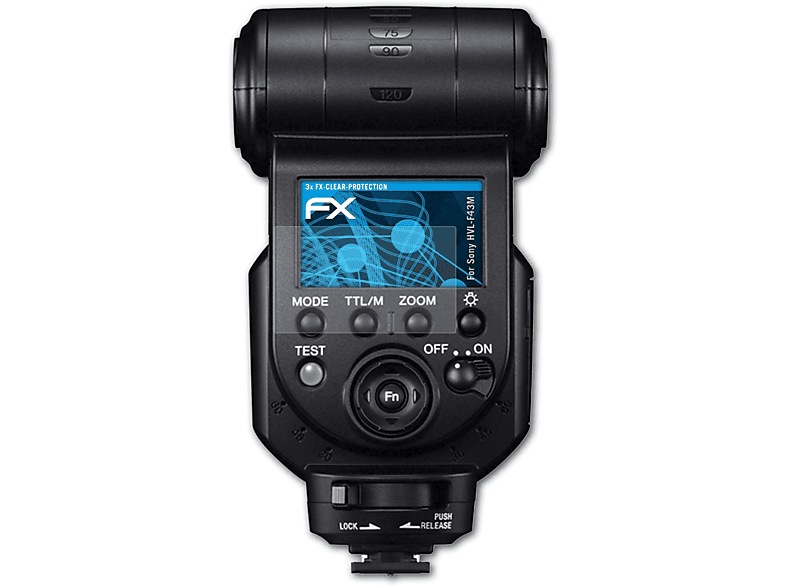 FX-Clear HVL-F43M) Displayschutz(für 3x Sony ATFOLIX
