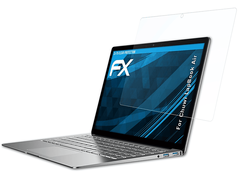 ATFOLIX 2x FX-Clear Displayschutz(für Chuwi LapBook Air)