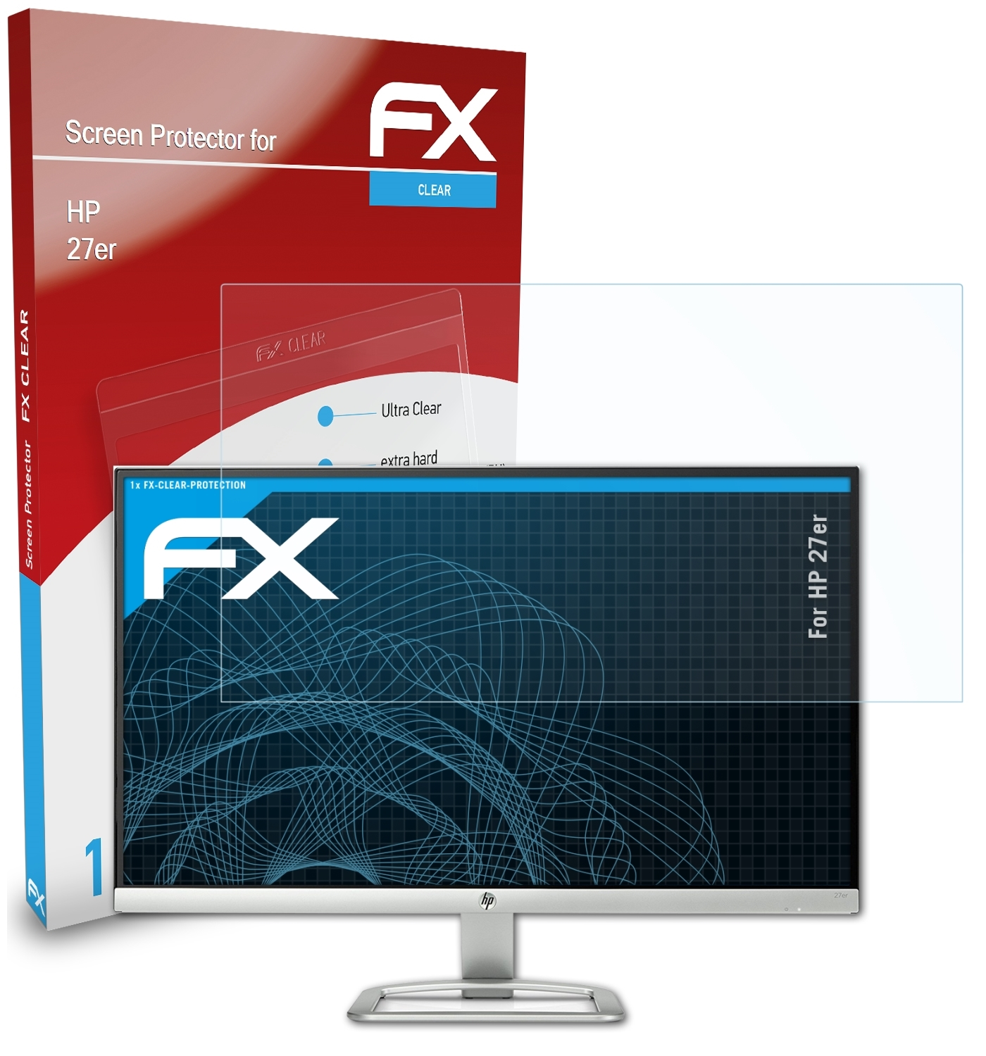 FX-Clear ATFOLIX HP 27er) Displayschutz(für