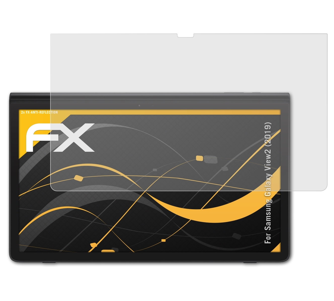 FX-Antireflex Displayschutz(für ATFOLIX (2019)) Galaxy Samsung View2 2x