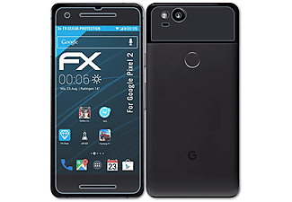 ATFOLIX 3x klar&stoßfest Displayschutz(für Google Pixel 2)