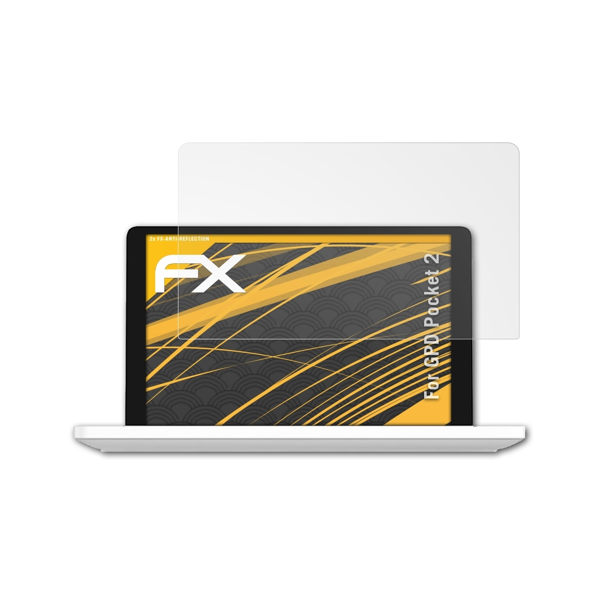 ATFOLIX 2x FX-Antireflex Displayschutz(für 2) Pocket GPD