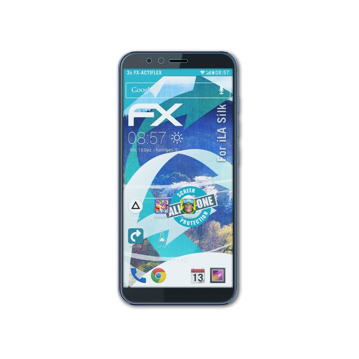 ATFOLIX 3x FX-ActiFleX Displayschutz(für iLA Silk)