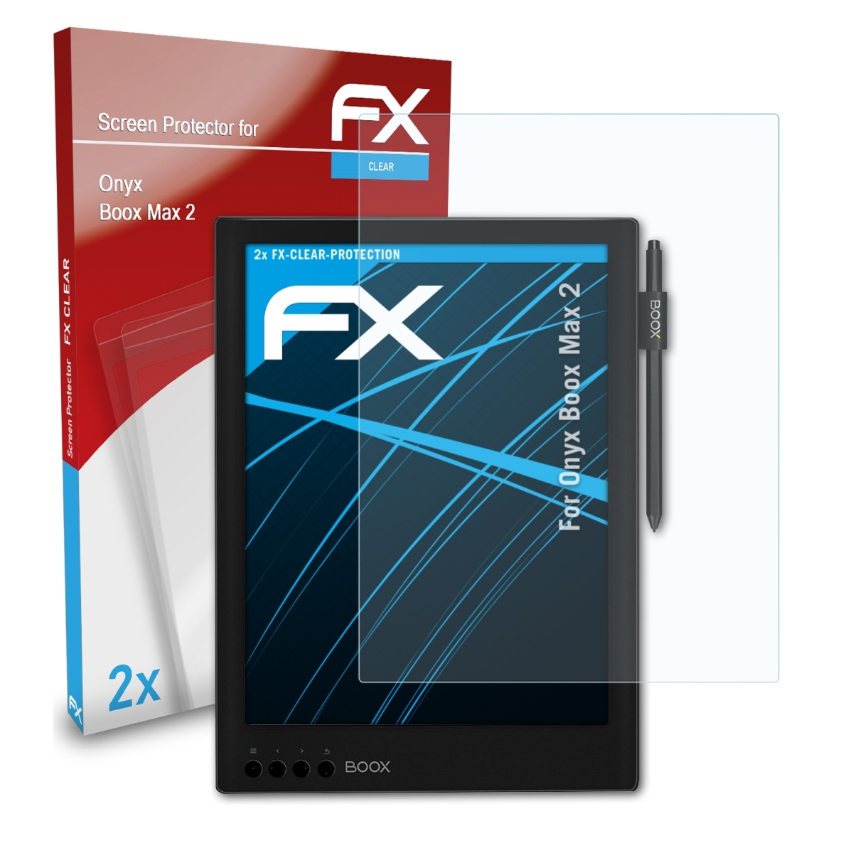 FX-Clear Max Displayschutz(für ATFOLIX 2) BOOX 2x