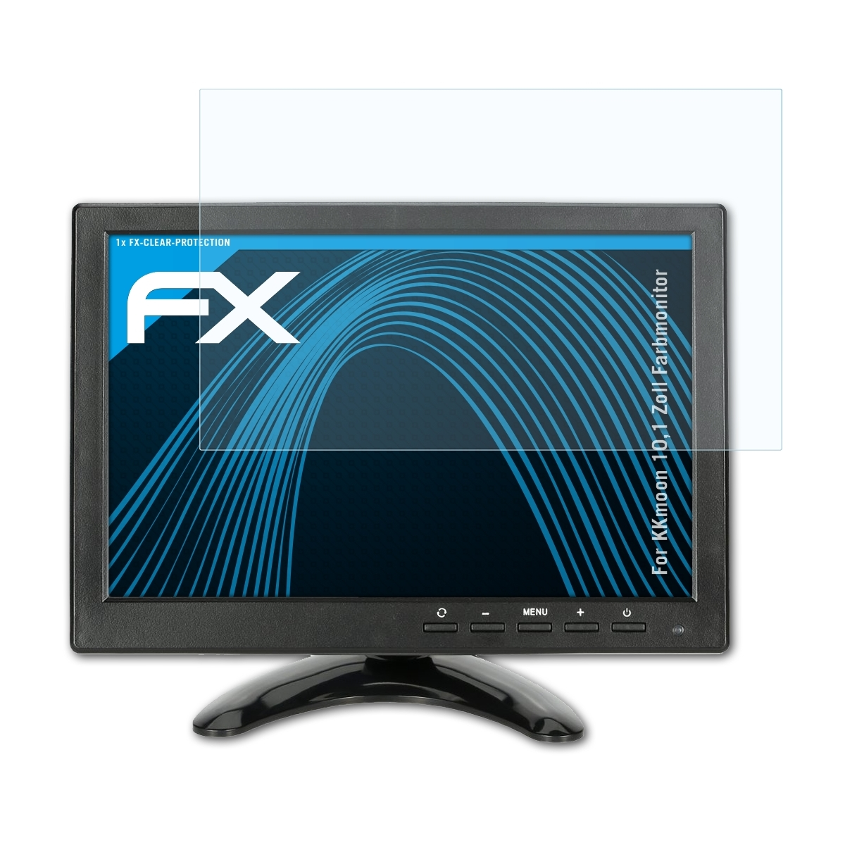 KKmoon FX-Clear 10,1 Zoll Displayschutz(für Farbmonitor) ATFOLIX